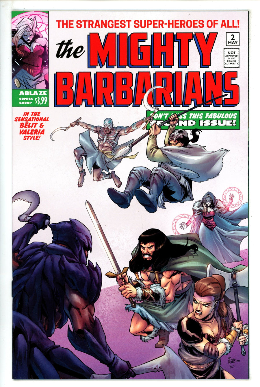 The Mighty Barbarians 2 High Grade (2023) Casas Variant 