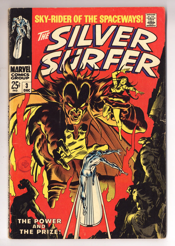 The Silver Surfer Vol 1 3 VG/FN (5.0) (1968)
