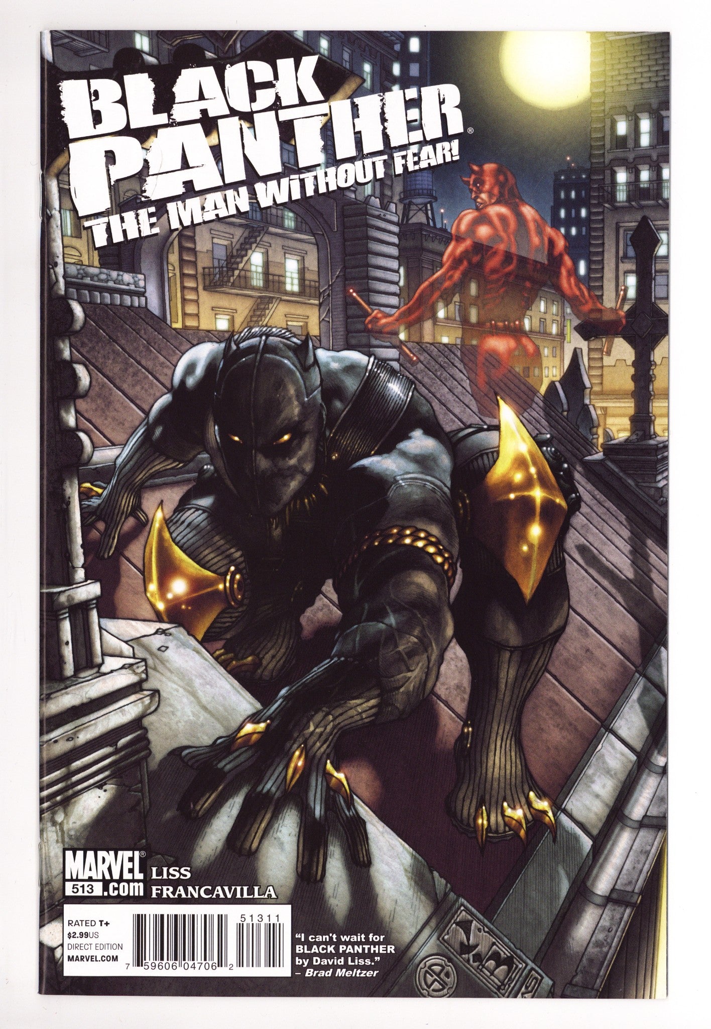 Black Panther: The Man without Fear 513 High Grade (2011) 