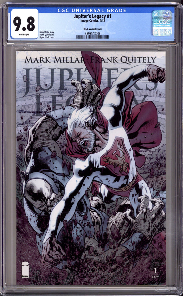 Jupiter's Legacy 1 CGC 9.8 (NM/M) (2013) Hitch Variant
