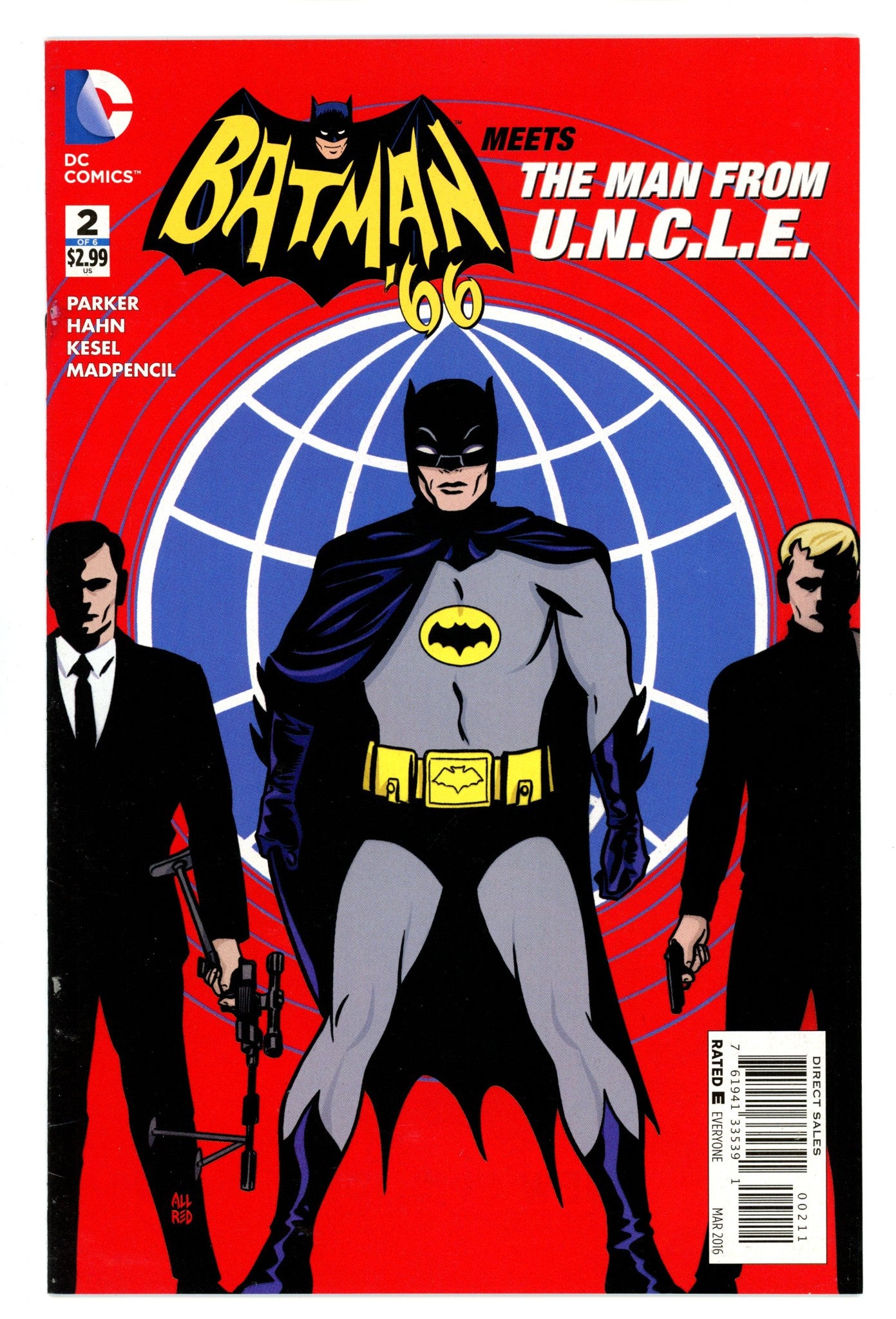 Batman '66 Meets the Man from U.N.C.L.E. 2 Mid Grade (2016) 