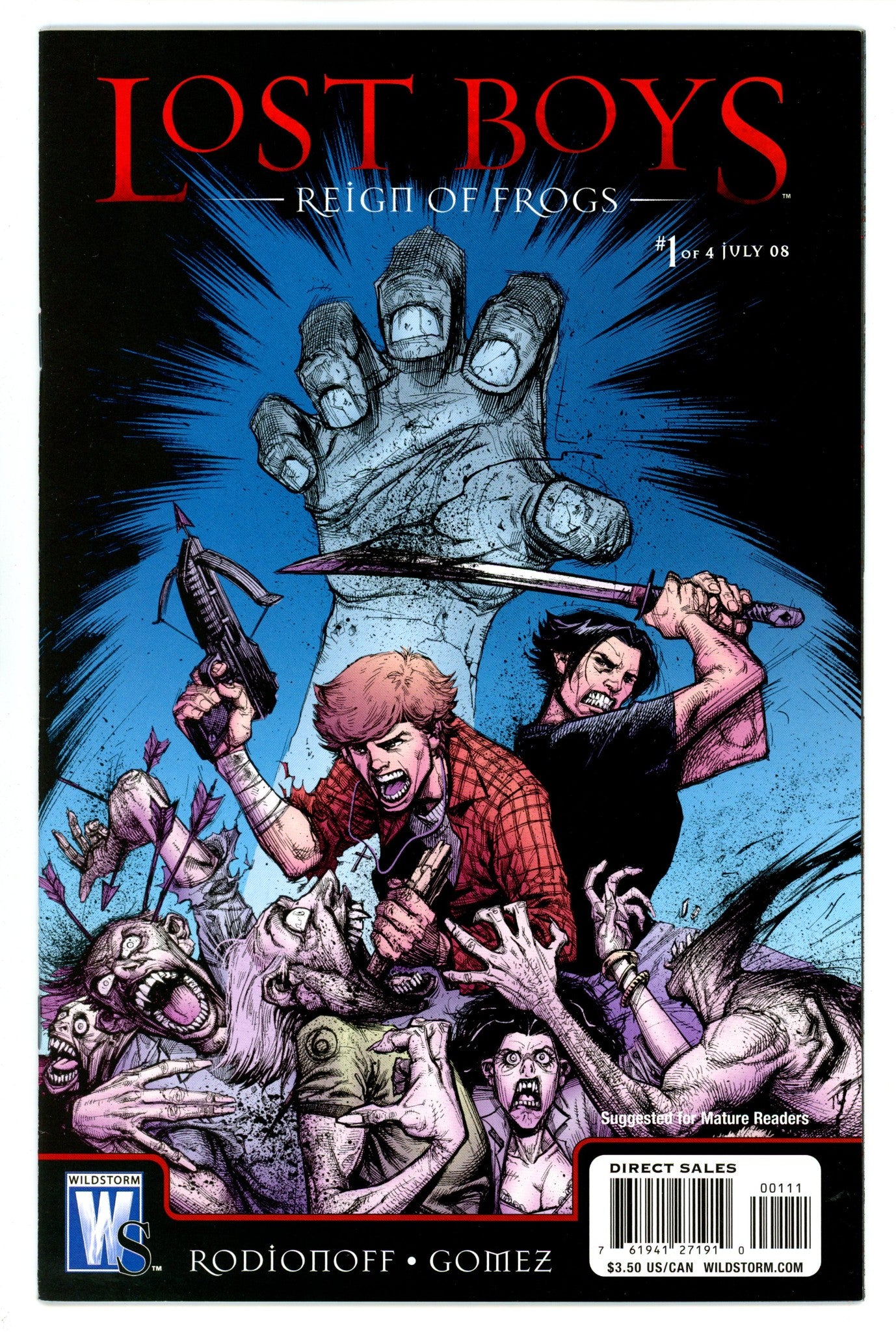 Lost Boys: Reign of Frogs 1 VF/NM (9.0) (2008) 