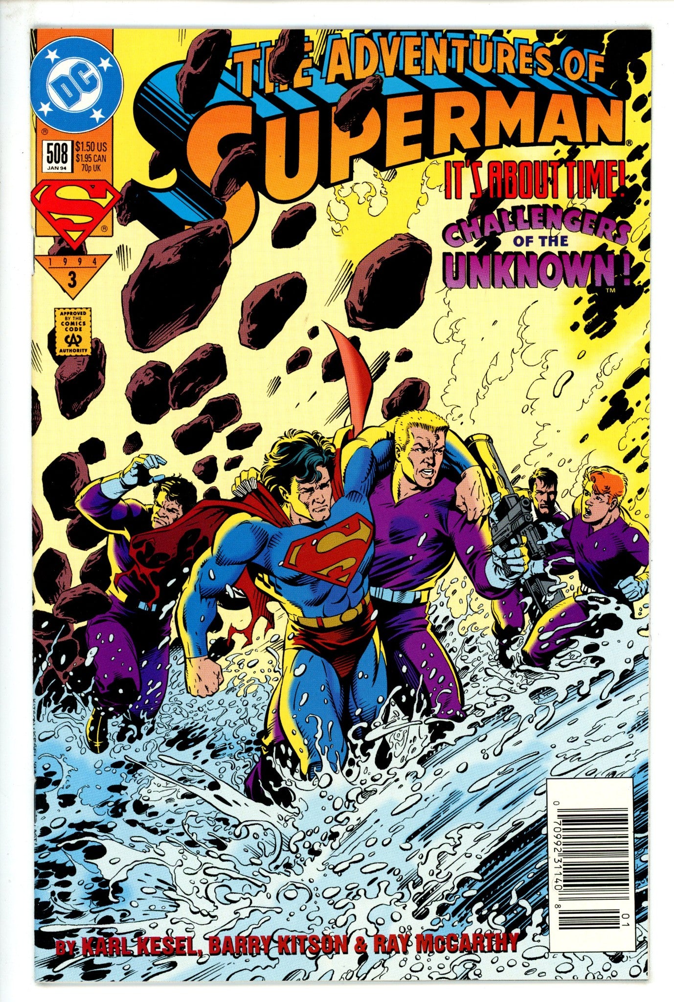 Adventures of Superman Vol 1 508 Newsstand NM (1994)