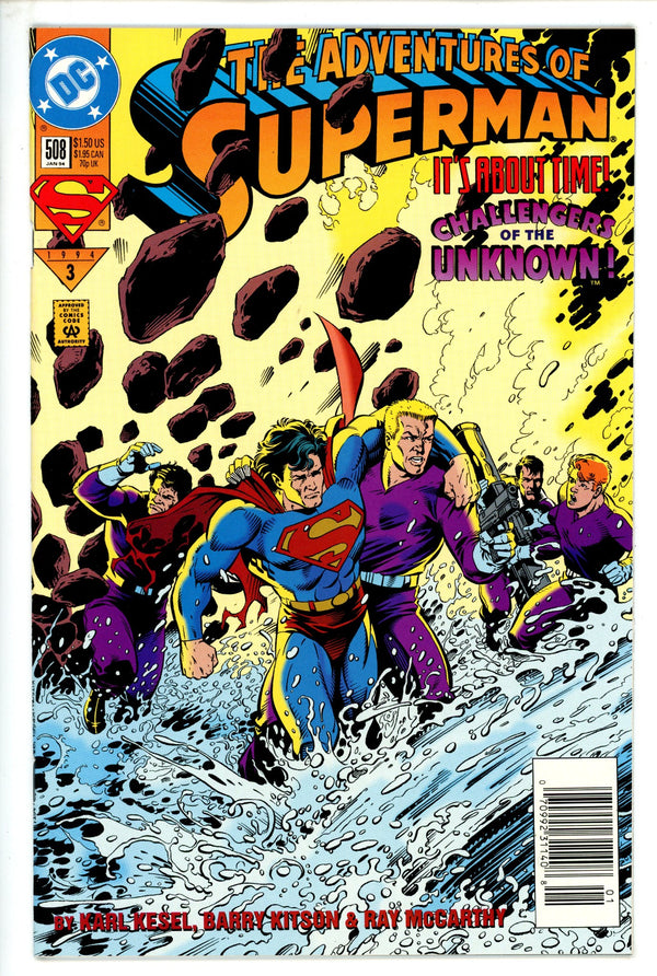 Adventures of Superman Vol 1 508 Newsstand NM (1994)