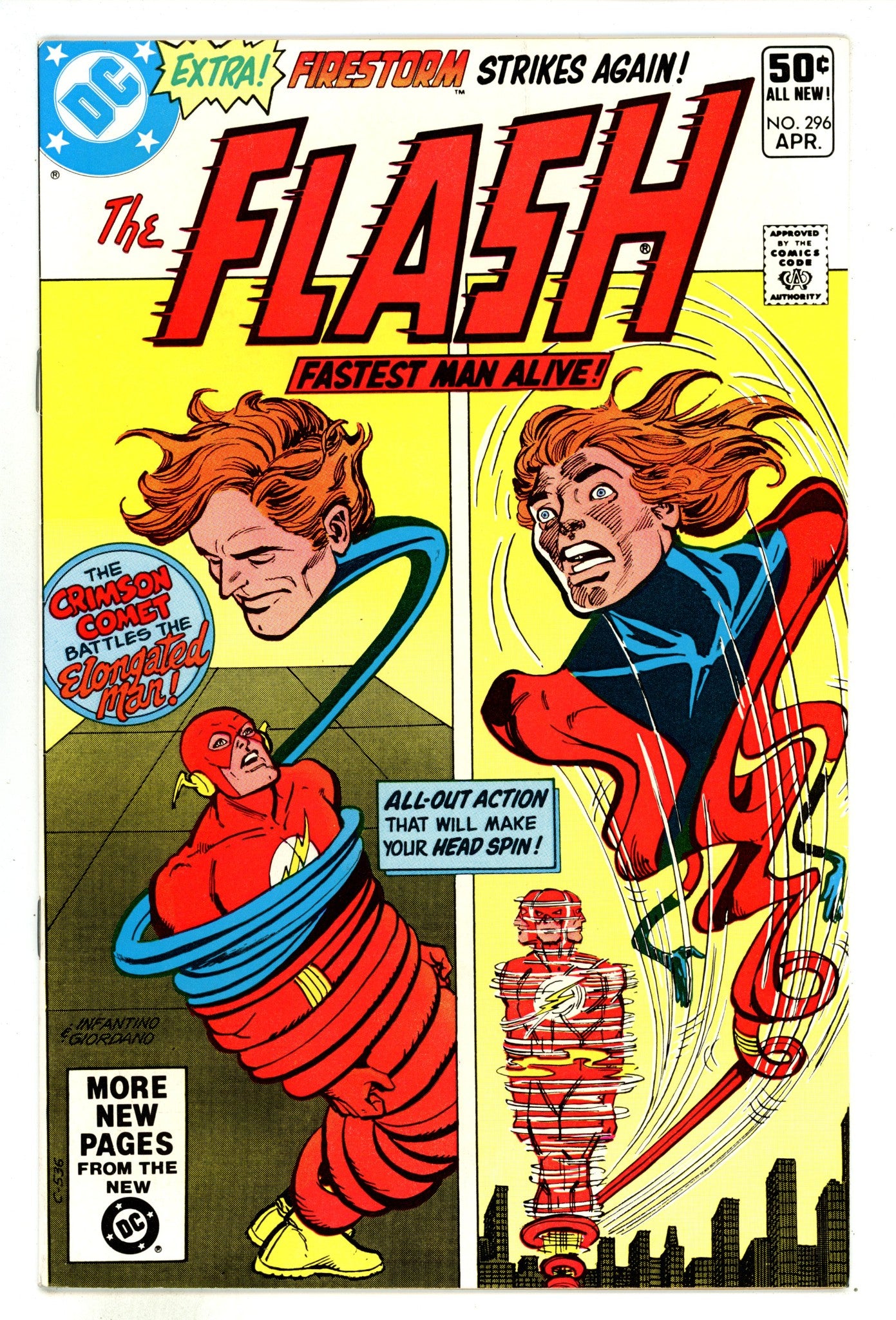 The Flash Vol 1 296 Mid Grade (1981) 