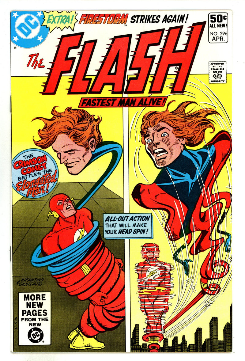 The Flash Vol 1 296 Mid Grade (1981) 