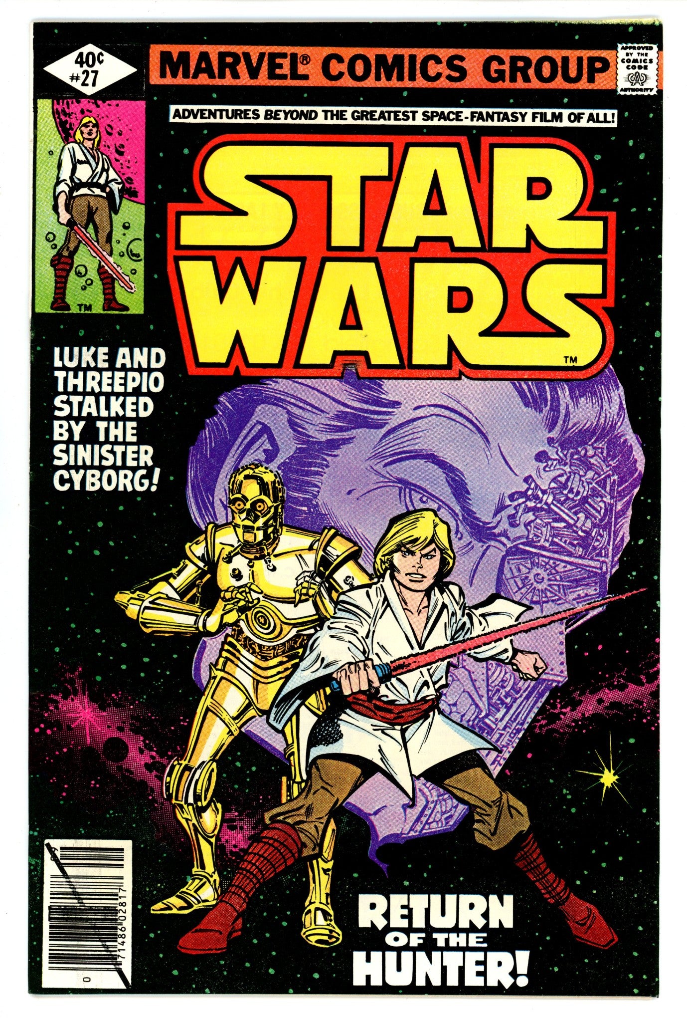 Star Wars Vol 1 27 VF+ (8.5) (1979) 