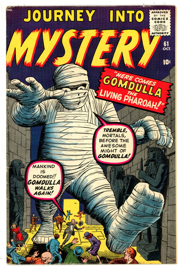 Journey into Mystery Vol 1 61 FN- (5.5) (1960)