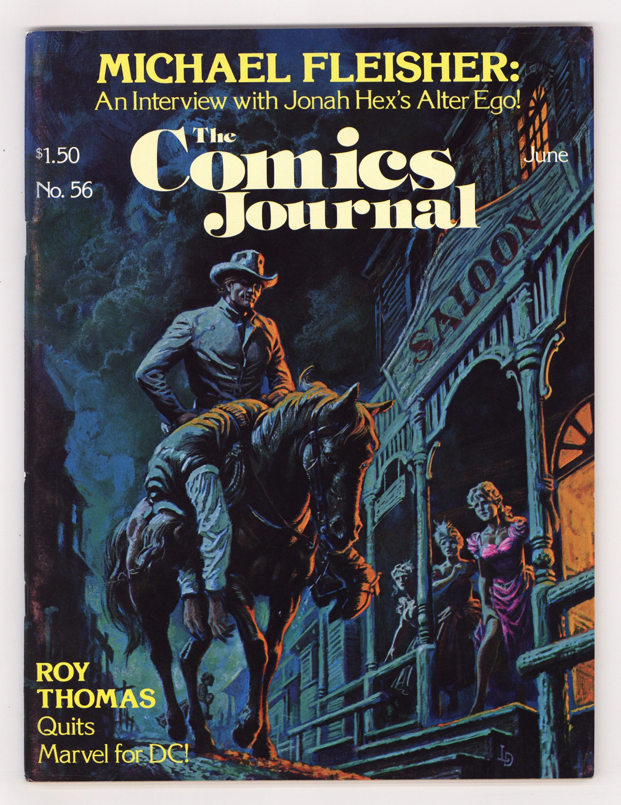 The Comics Journal 56 Mid Grade (1980) 