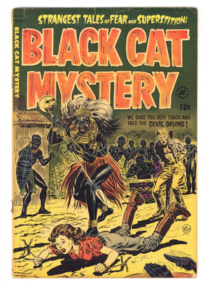 Black Cat Mystery   43  GD/VG (3.0) Page Missing  (1953)