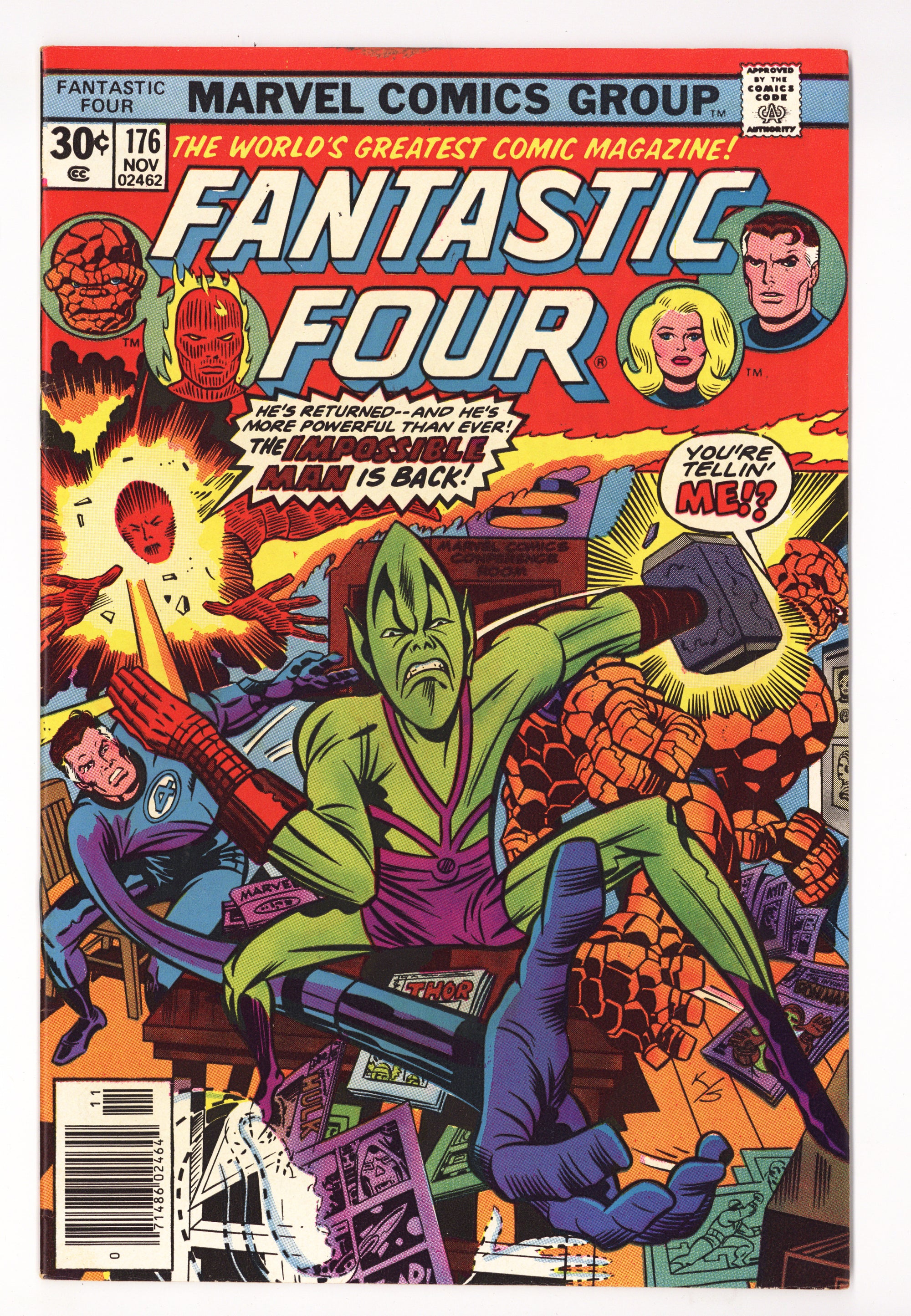 Fantastic Four Vol 1 176  VF- (7.5)   (1976)        