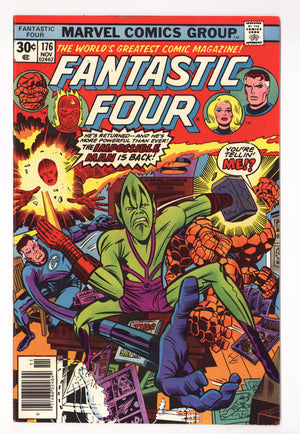 Fantastic Four Vol 1 176  VF- (7.5)   (1976)