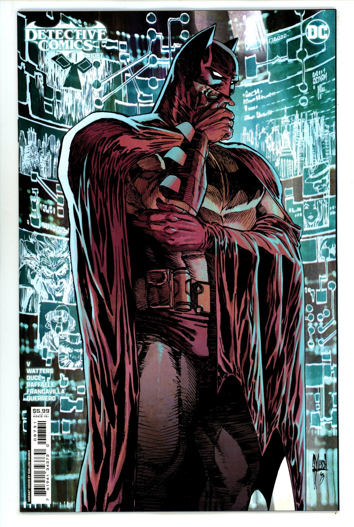 Detective Comics Vol 3 1087 March  Variant   (2024)