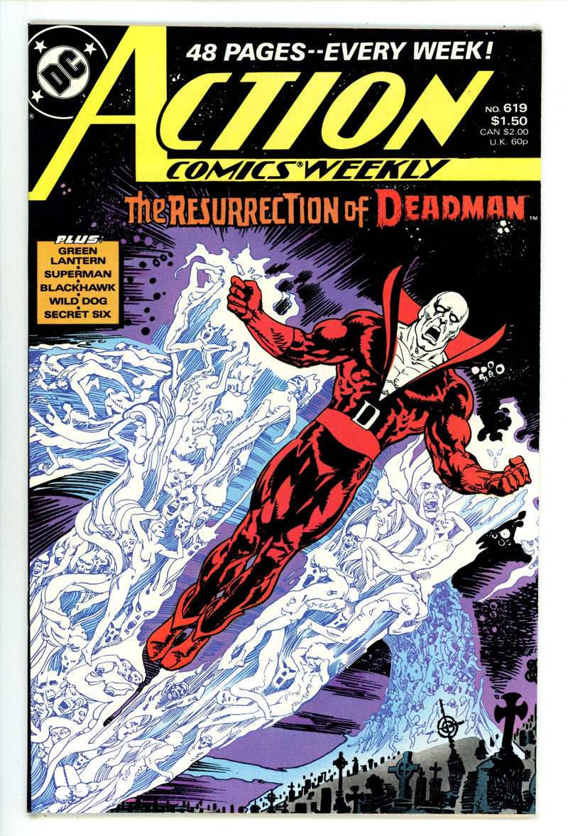 Action Comics Weekly Vol 1 619 High Grade (1988) 