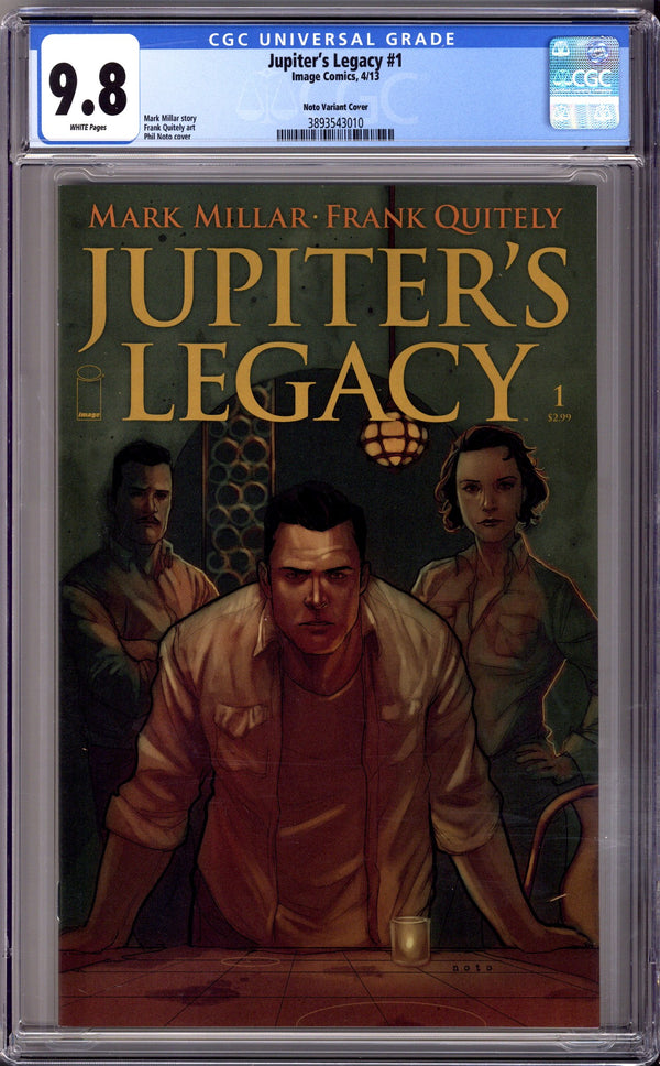 Jupiter's Legacy 1 CGC 9.8 (NM/M) (2013) Noto Variant