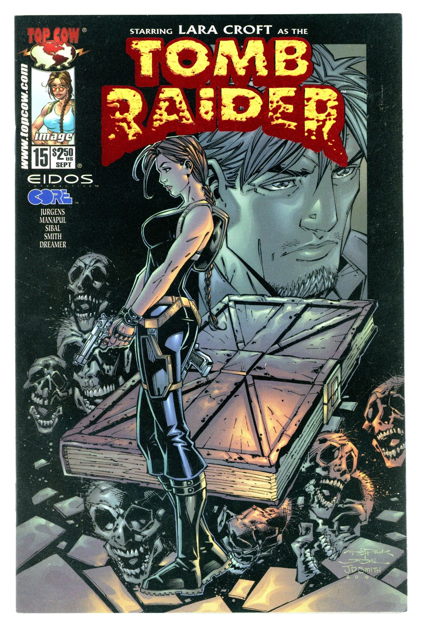 Tomb Raider: The Series Vol 1 15 Red Foil Variant (2001)