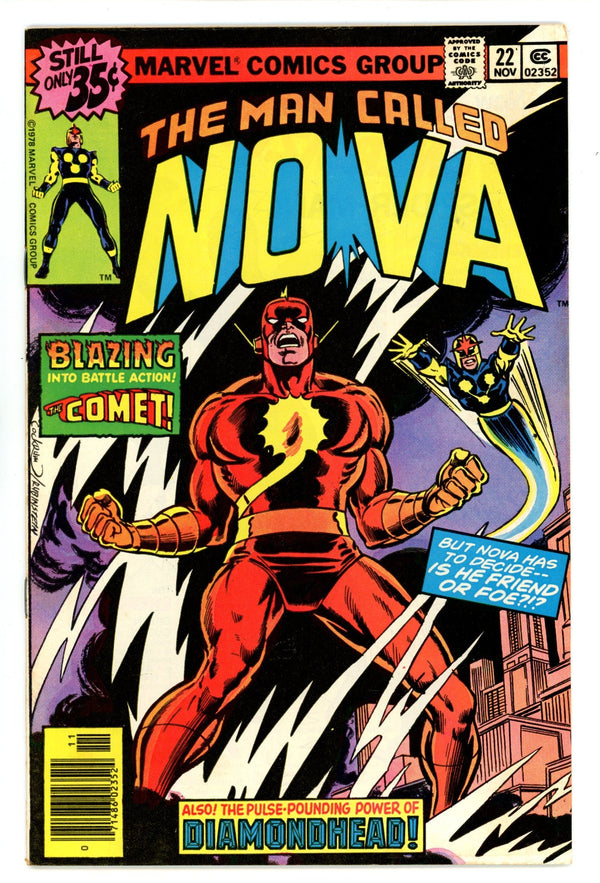 The Man Called Nova Vol 1 22  Mid Grade   (1978)
