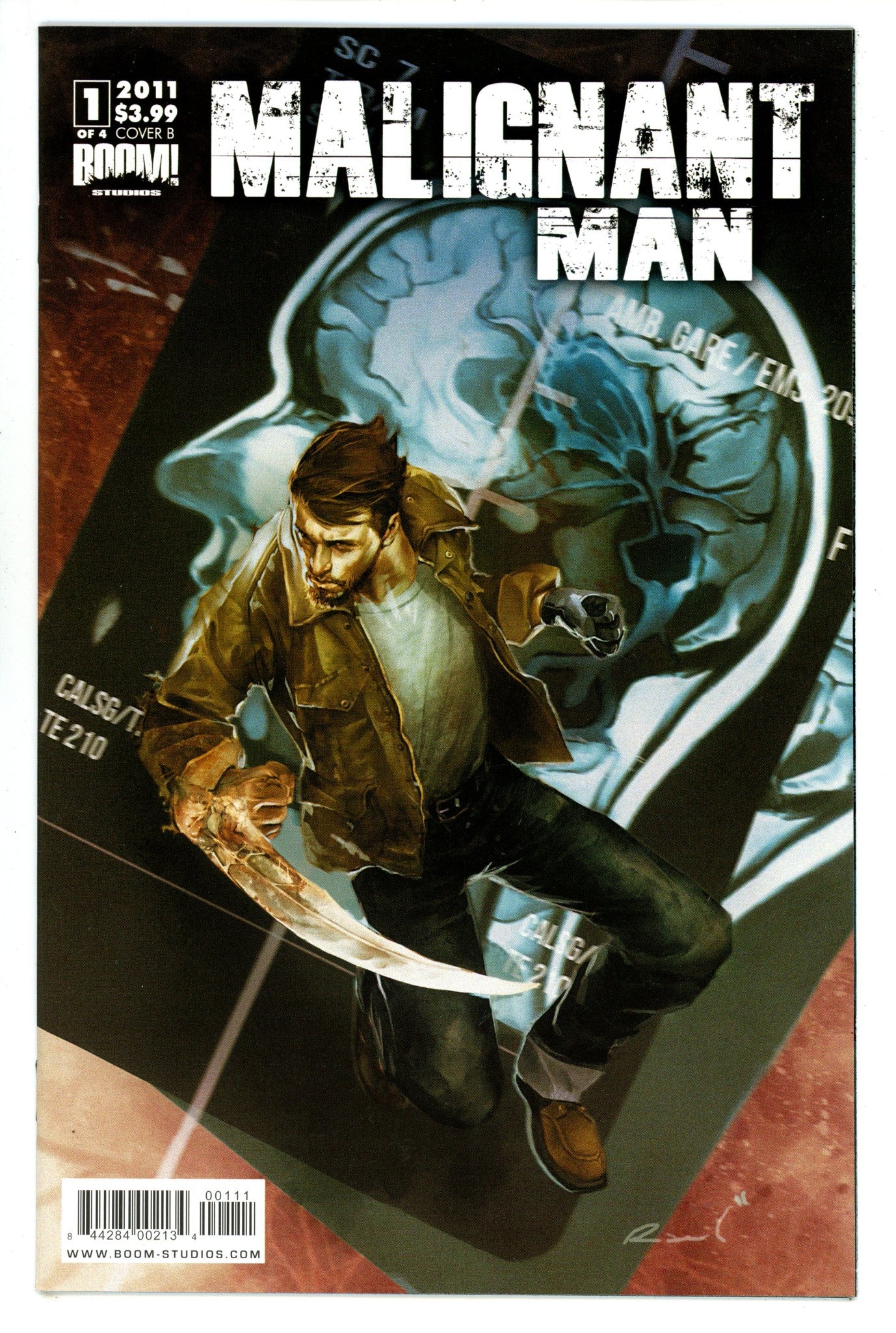 Malignant Man 1 NM- (9.2) (2011) Lyra Variant 