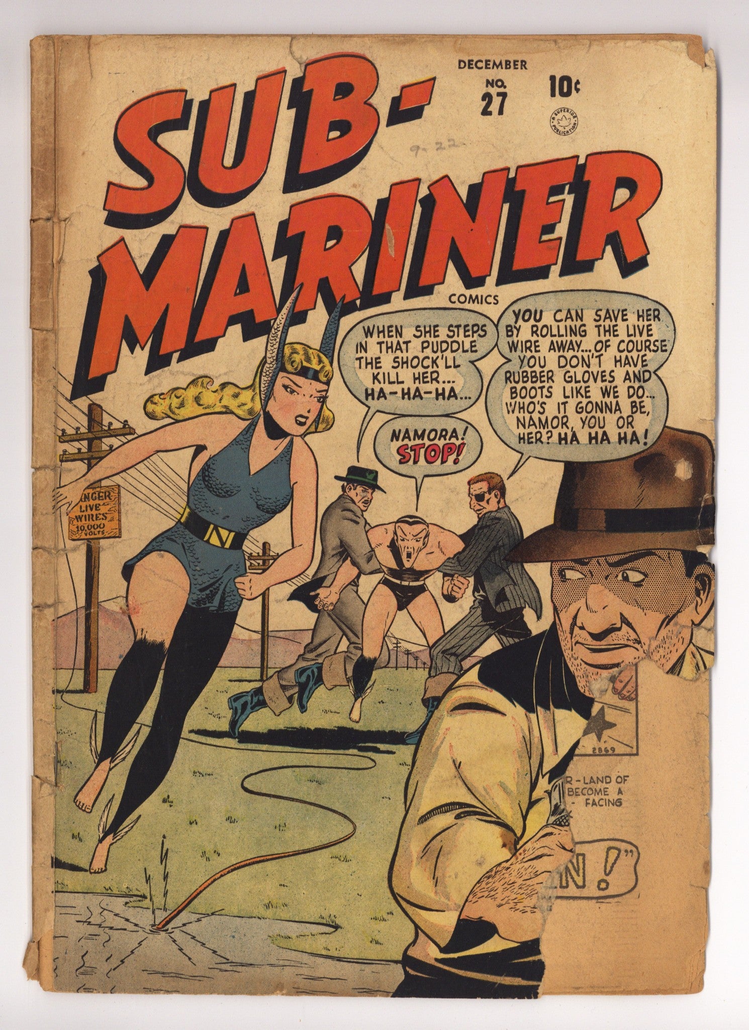 Sub-Mariner Comics 27 PR (0.5) (1948) Canadian Edition 