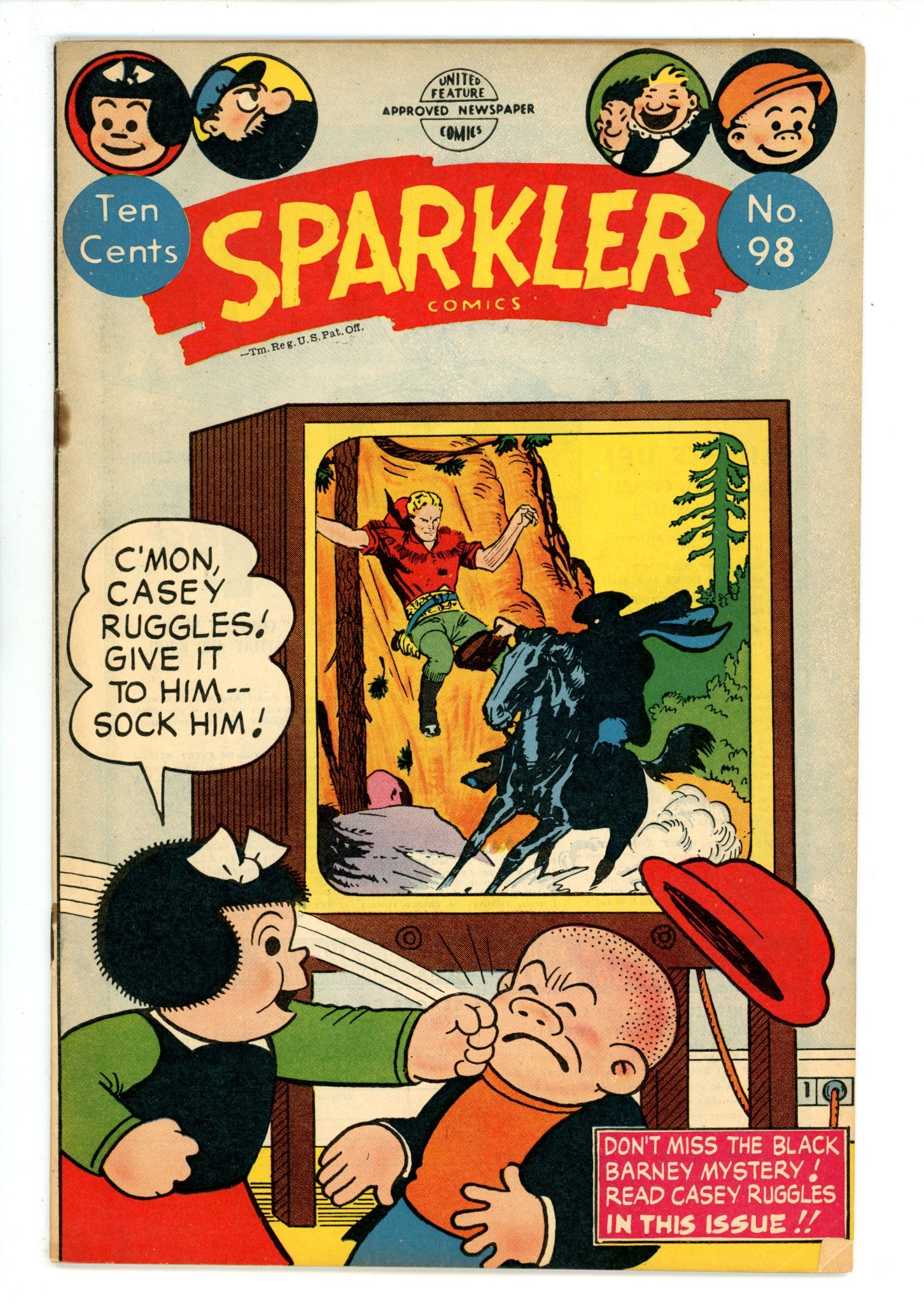 Sparkler Comics 98 FN- (5.5) (1951) 