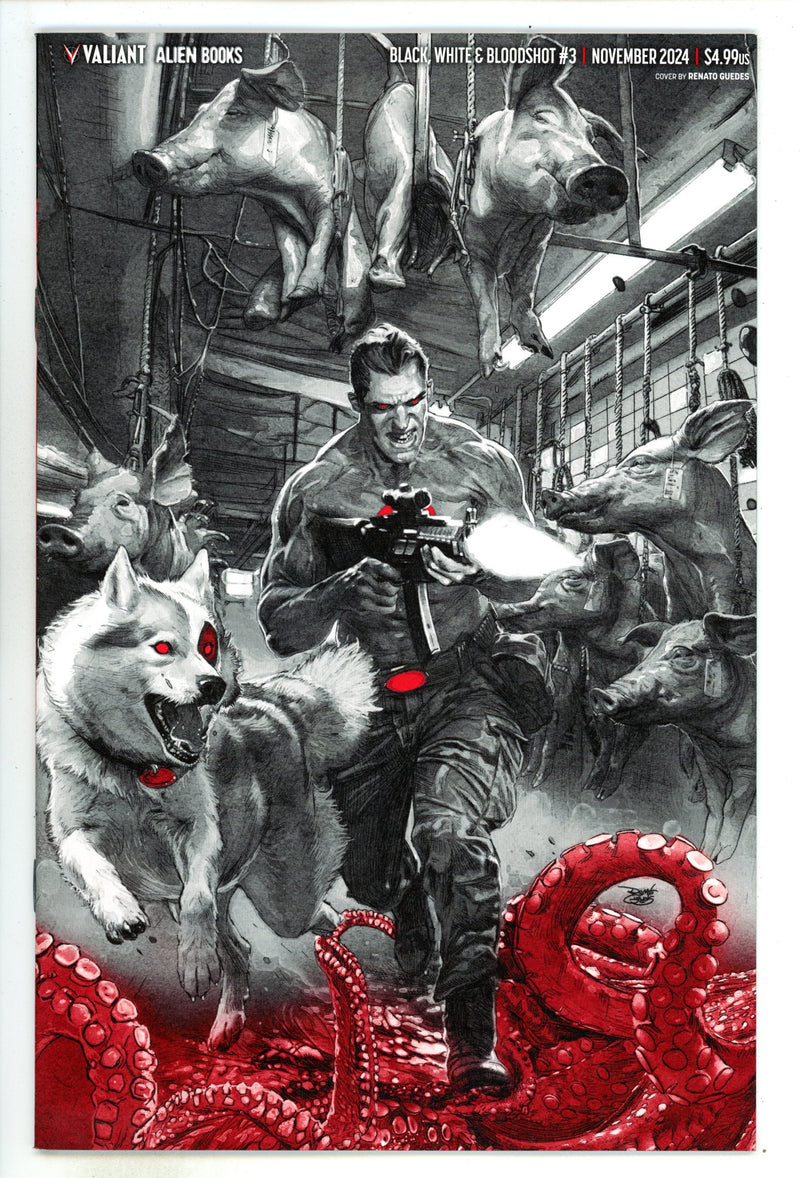 Black White & Bloodshot 3 Guedes Virgin Variant (2024)