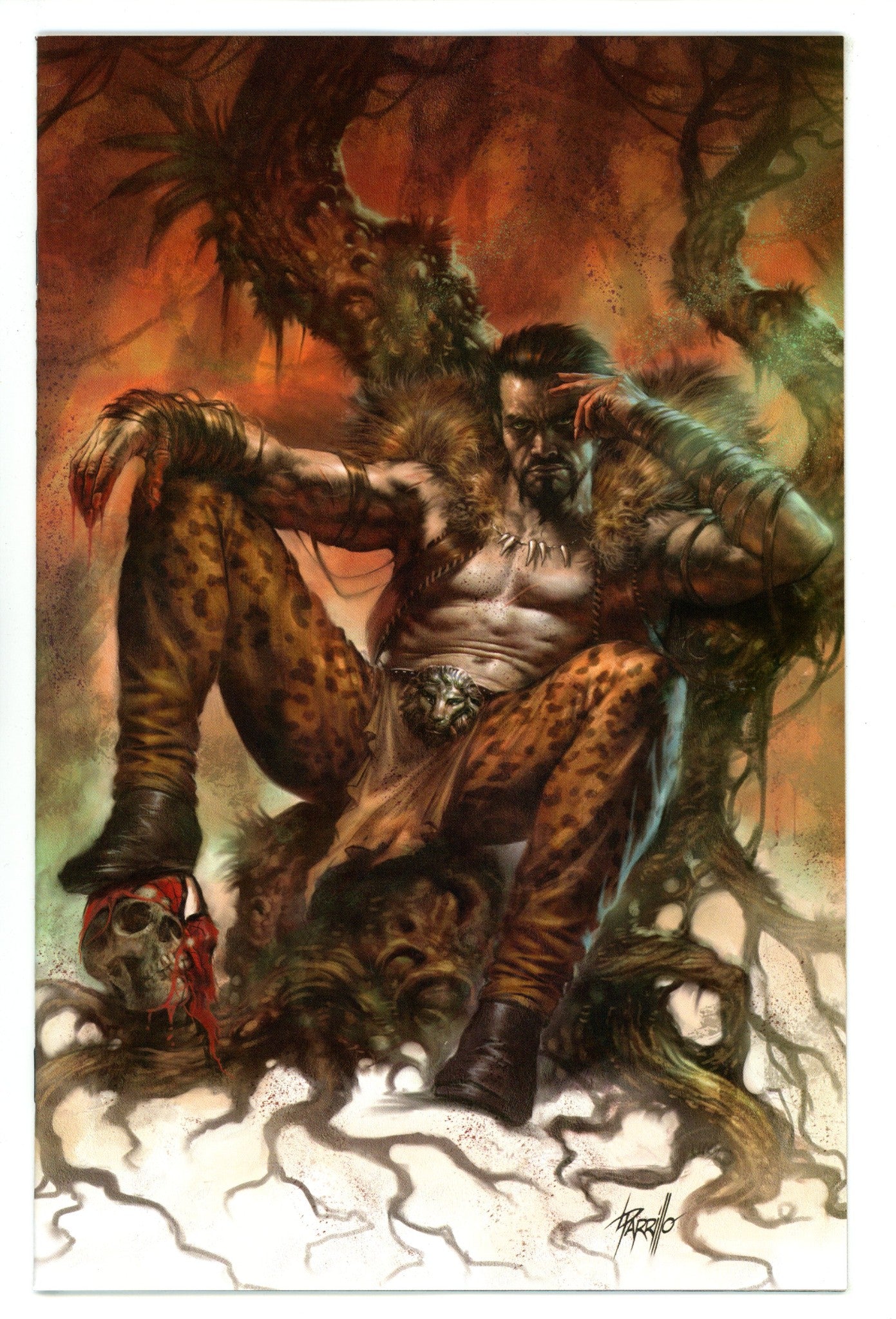 Amazing Spider-Man Vol 5 19 (820) VF+ (8.5) (2019) Parrillo Virgin Exclusive Variant 