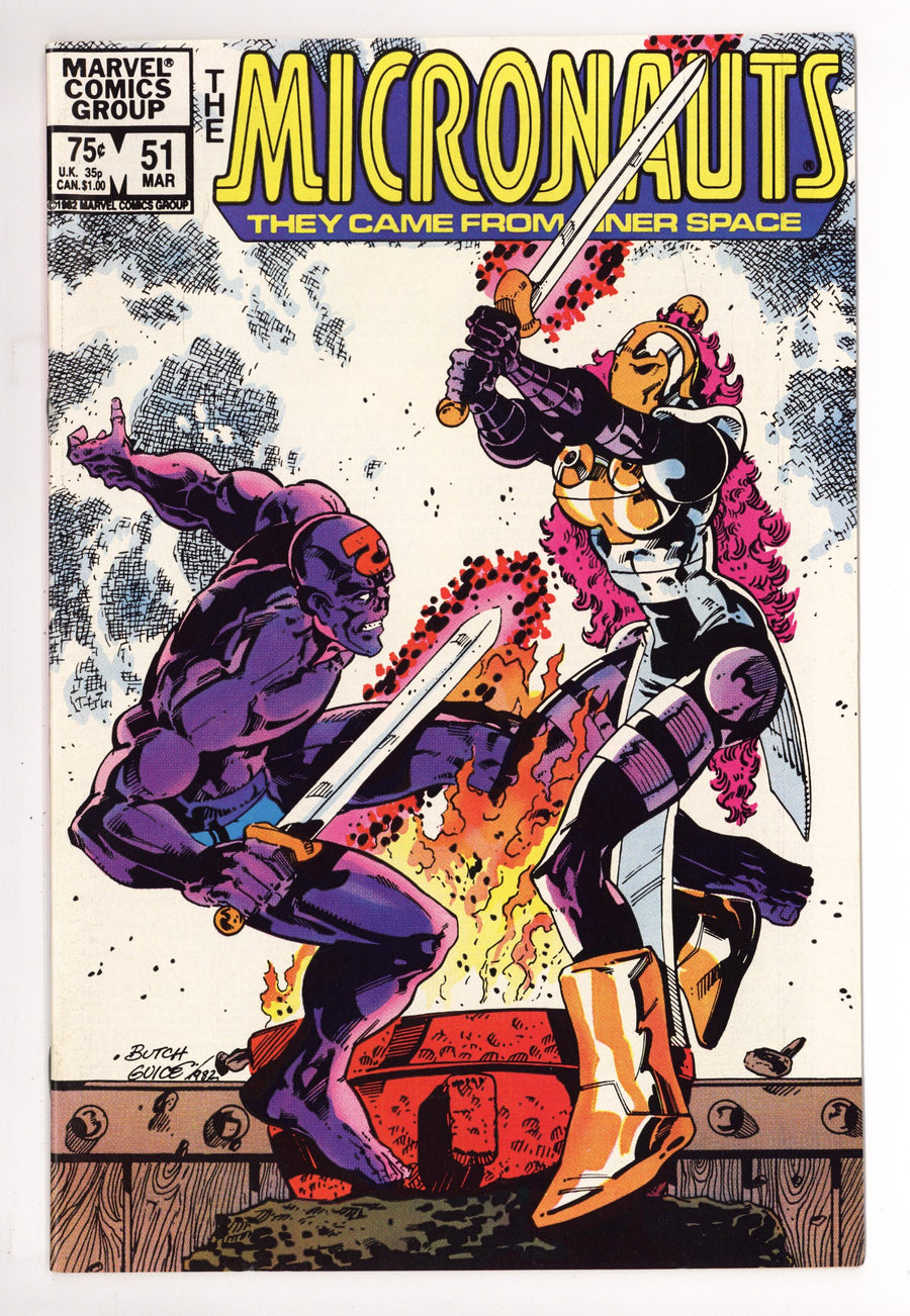 Micronauts Vol 1 51 Mid Grade (1983) 