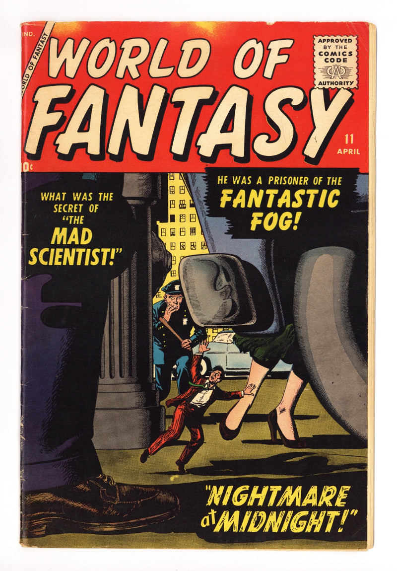 World of Fantasy 11 VG+ (4.5) (1958) 