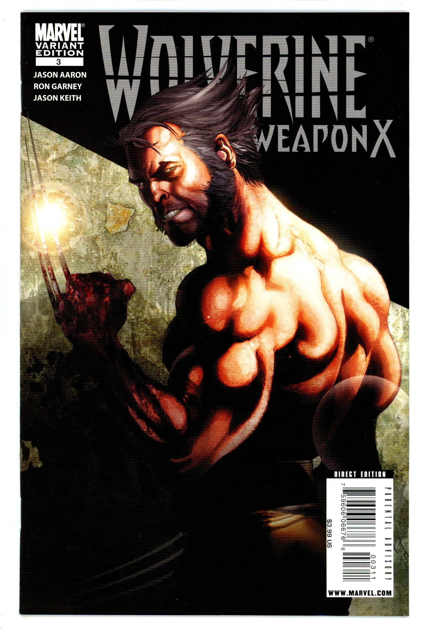Wolverine Weapon X 3 High Grade (2009) Larroca Variant 