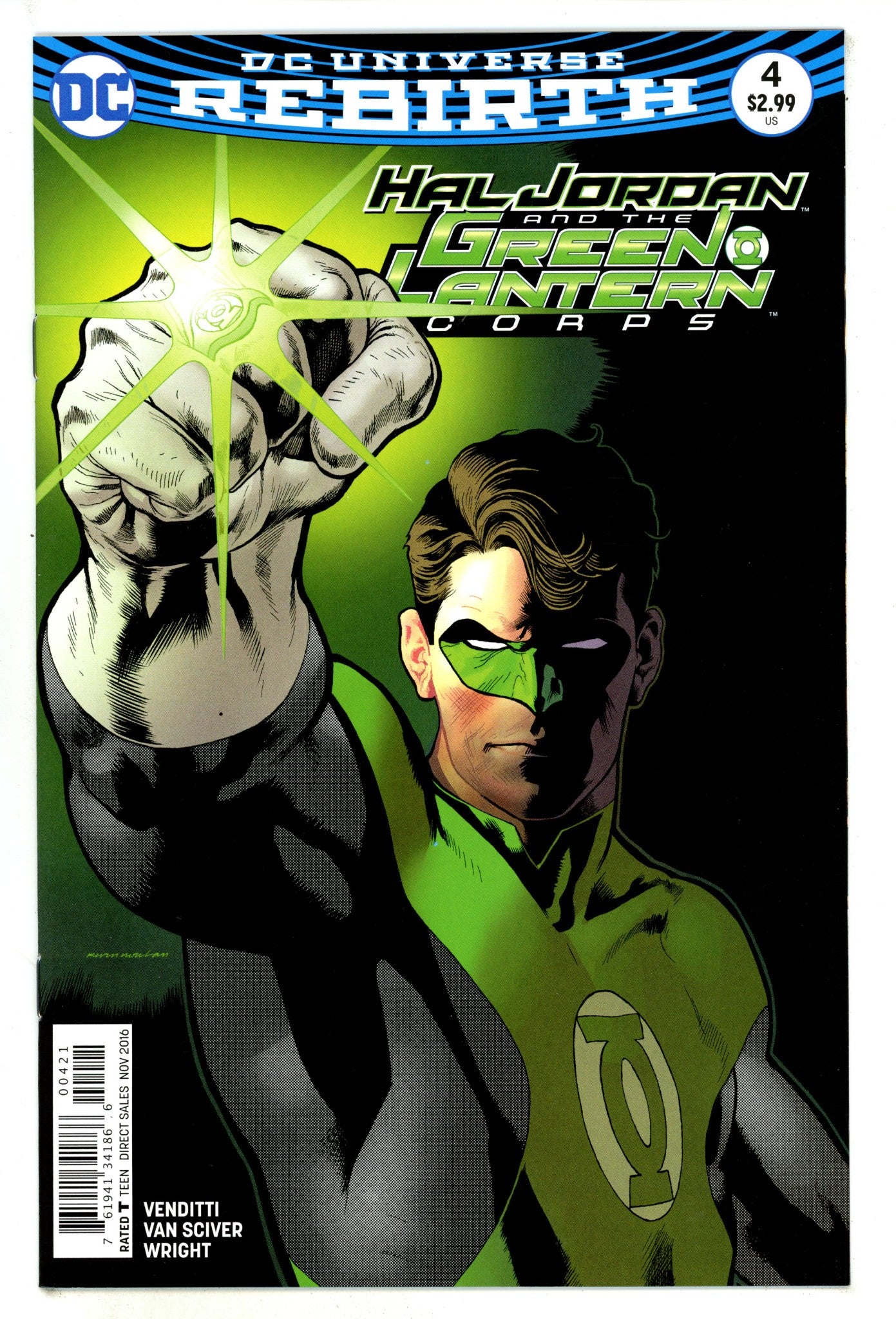Hal Jordan and the Green Lantern Corps 4 High Grade (2016) Nowlan Variant 