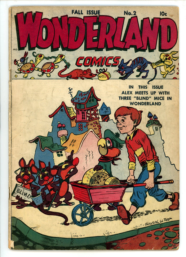 Wonderland Comics 2 GD/VG (3.0) (1945)