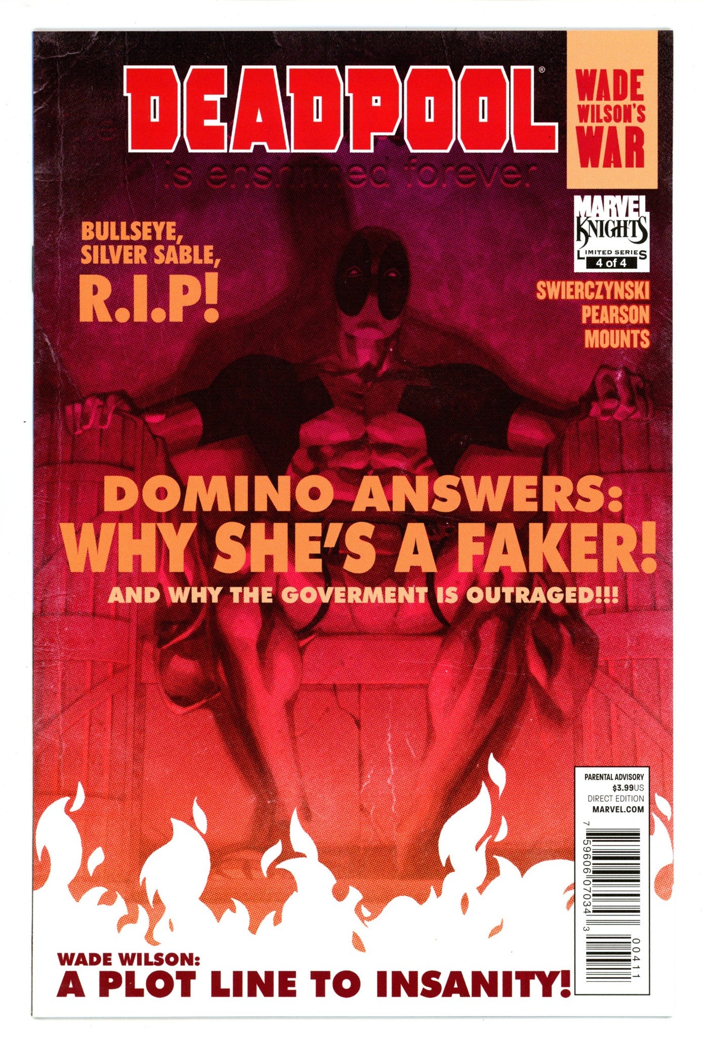 Deadpool: Wade Wilson's War 4 High Grade (2010) 