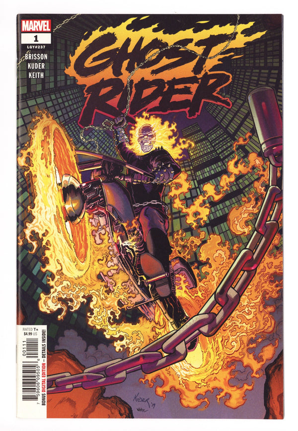 Ghost Rider Vol 8 1 (237)  High Grade   (2019)