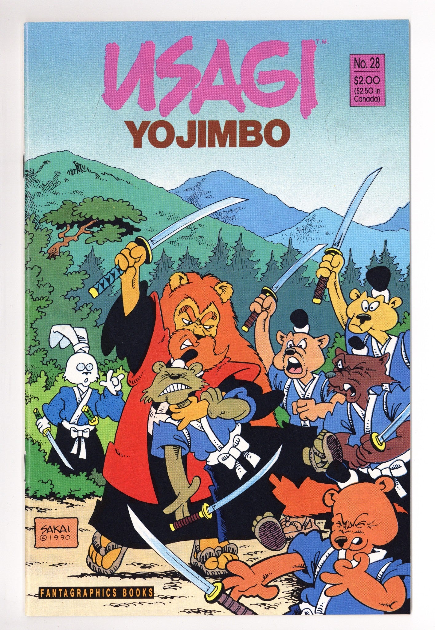 Usagi Yojimbo Vol 1 28 Mid Grade (1991) 