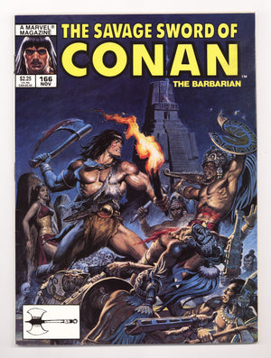 The Savage Sword of Conan Vol 1 166 Low Grade (1989)