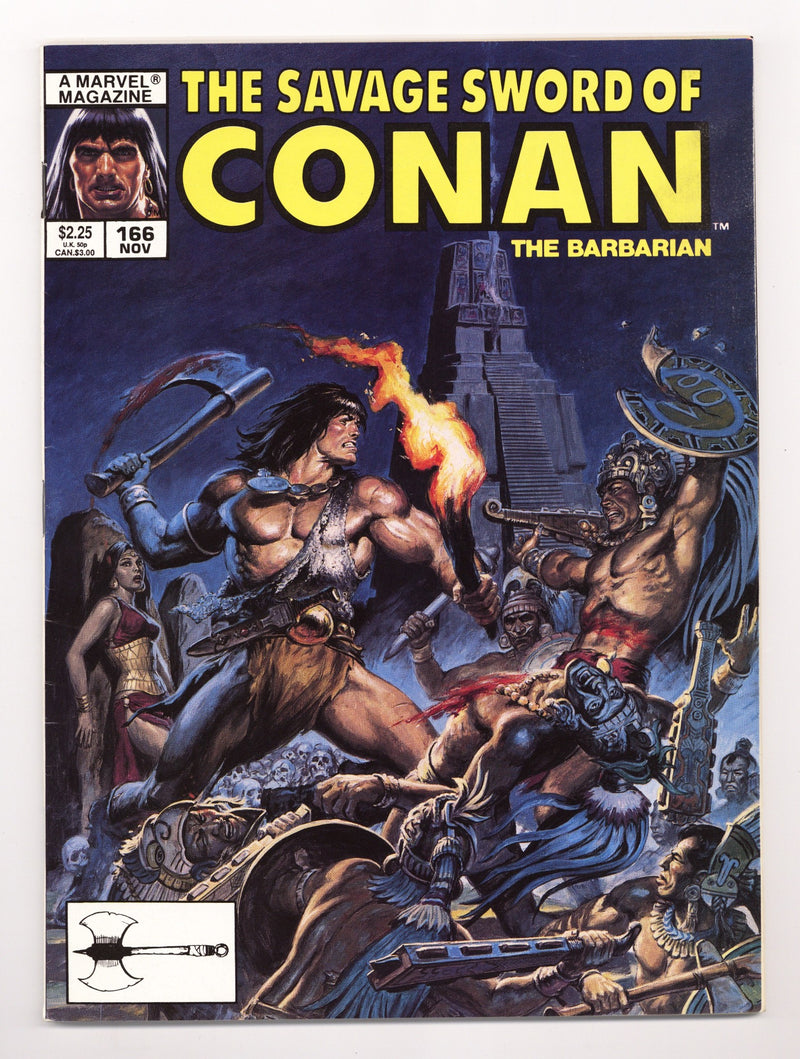 The Savage Sword of Conan Vol 1 166 Low Grade (1989) 