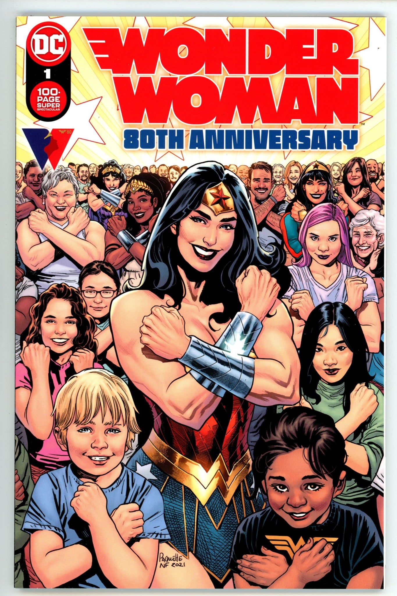 Wonder Woman 80th Anniversary 100-Page Super Spectacular 1 High Grade (2021) 
