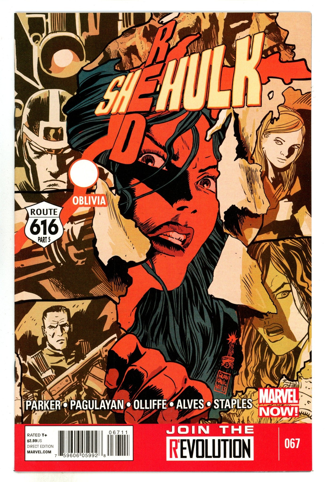 Red She-Hulk Vol 1 67 High Grade (2013) 