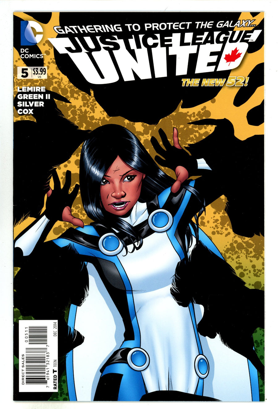 Justice League United 5 High Grade (2014) 