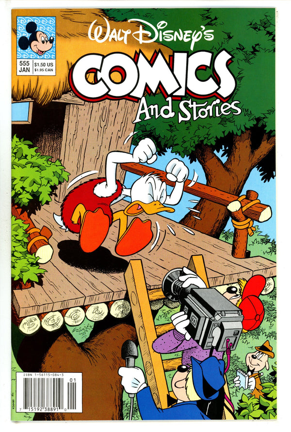 Walt Disney's Comics and Stories 555 Newsstand NM- (1991)