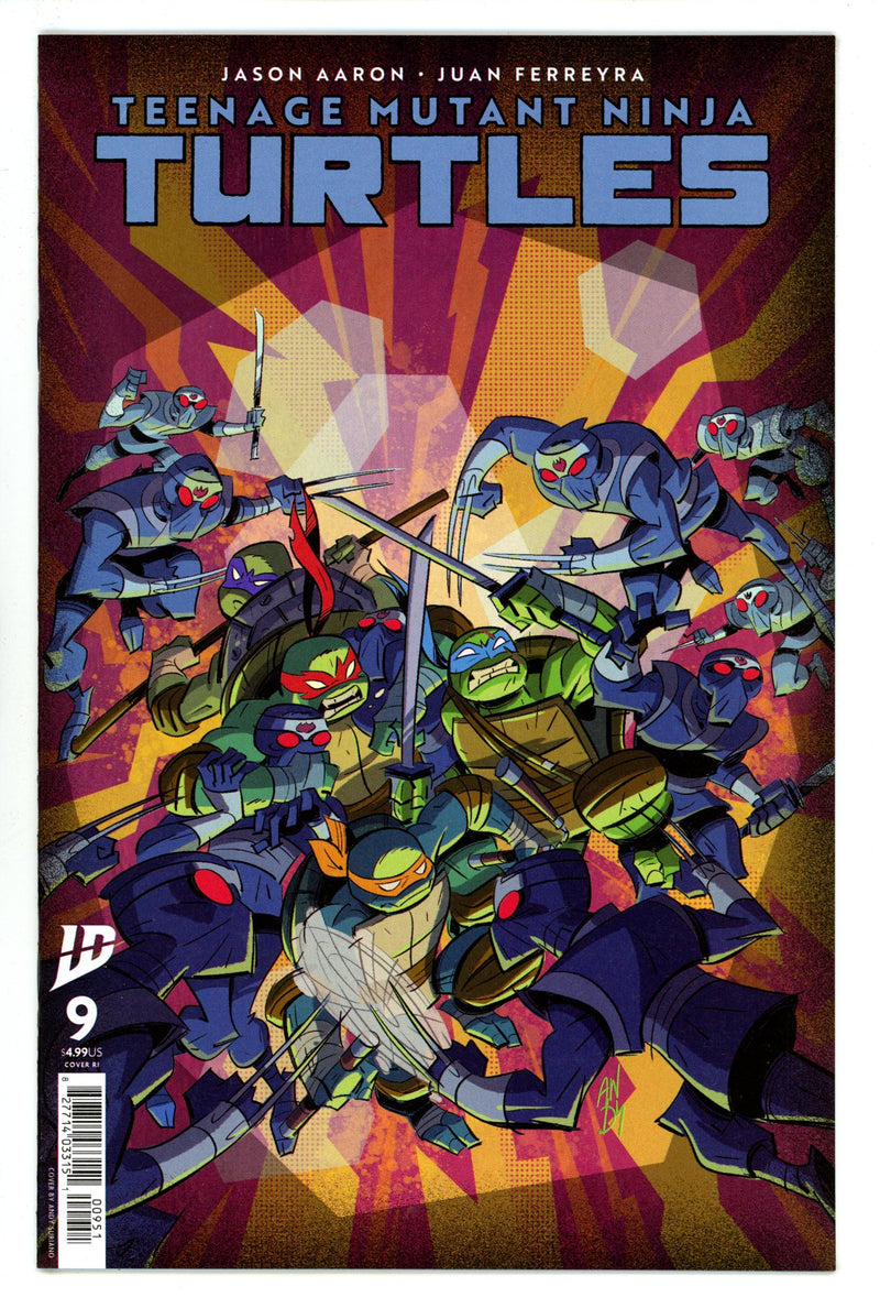 Teenage Mutant Ninja Turtles Vol 6 9 NM- (9.2) (2025) Suriano Incentive Variant 