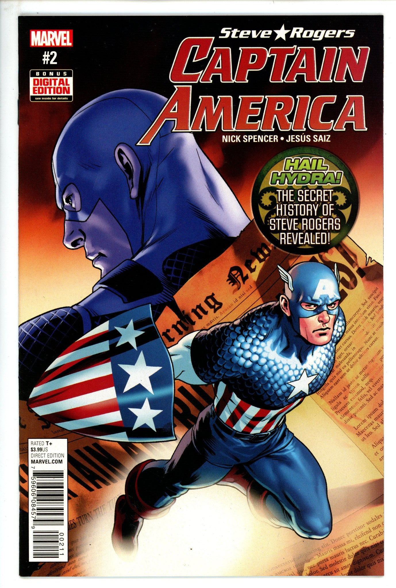 Captain America: Steve Rogers 2 High Grade (2016) 