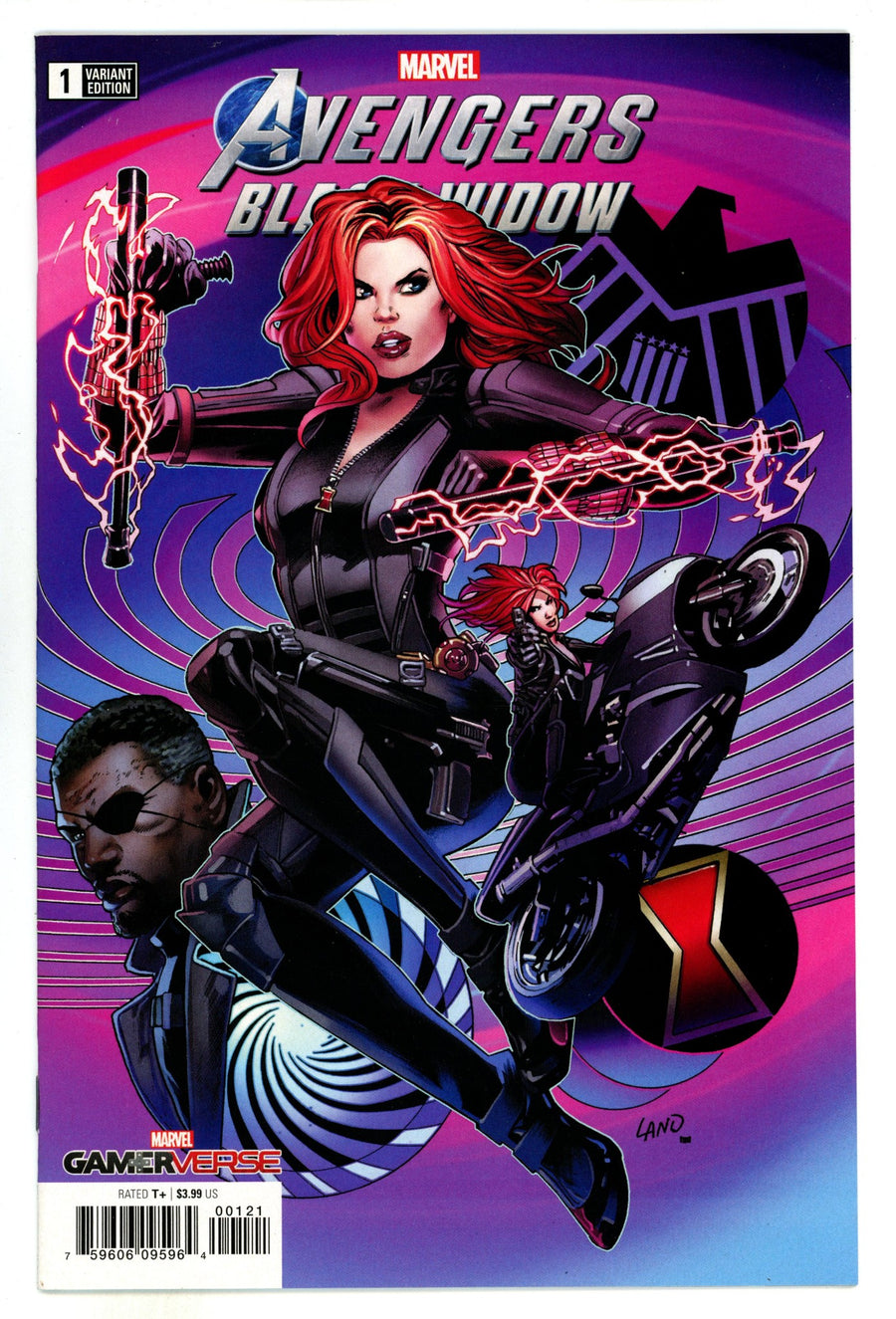 Marvel's Avengers: Black Widow 1 High Grade (2020) Land Variant 