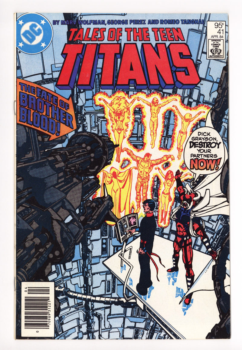 Tales of the Teen Titans 41 Mid Grade (1984) Canadian Price Variant 