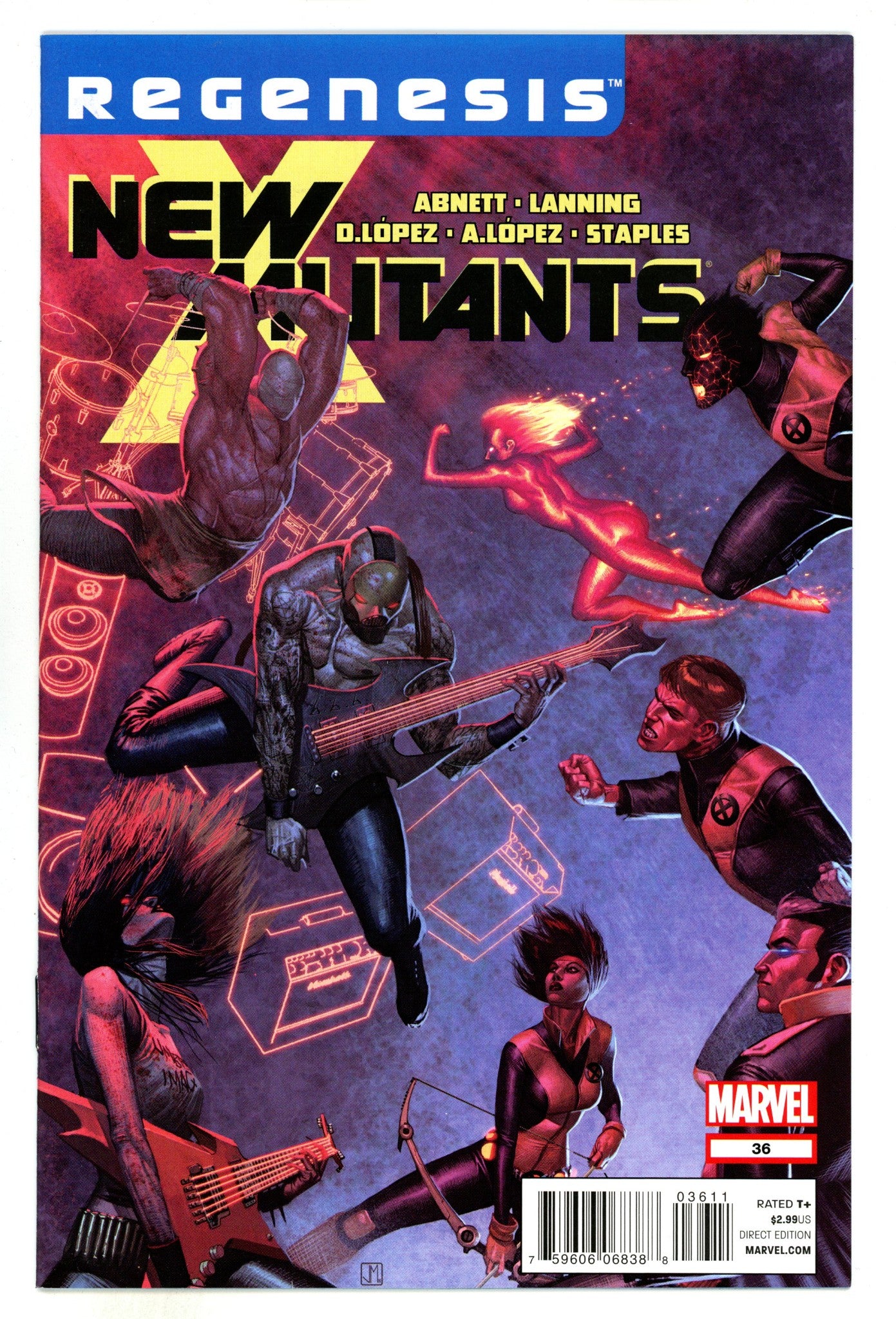 New Mutants Vol 3 36 High Grade (2012) 