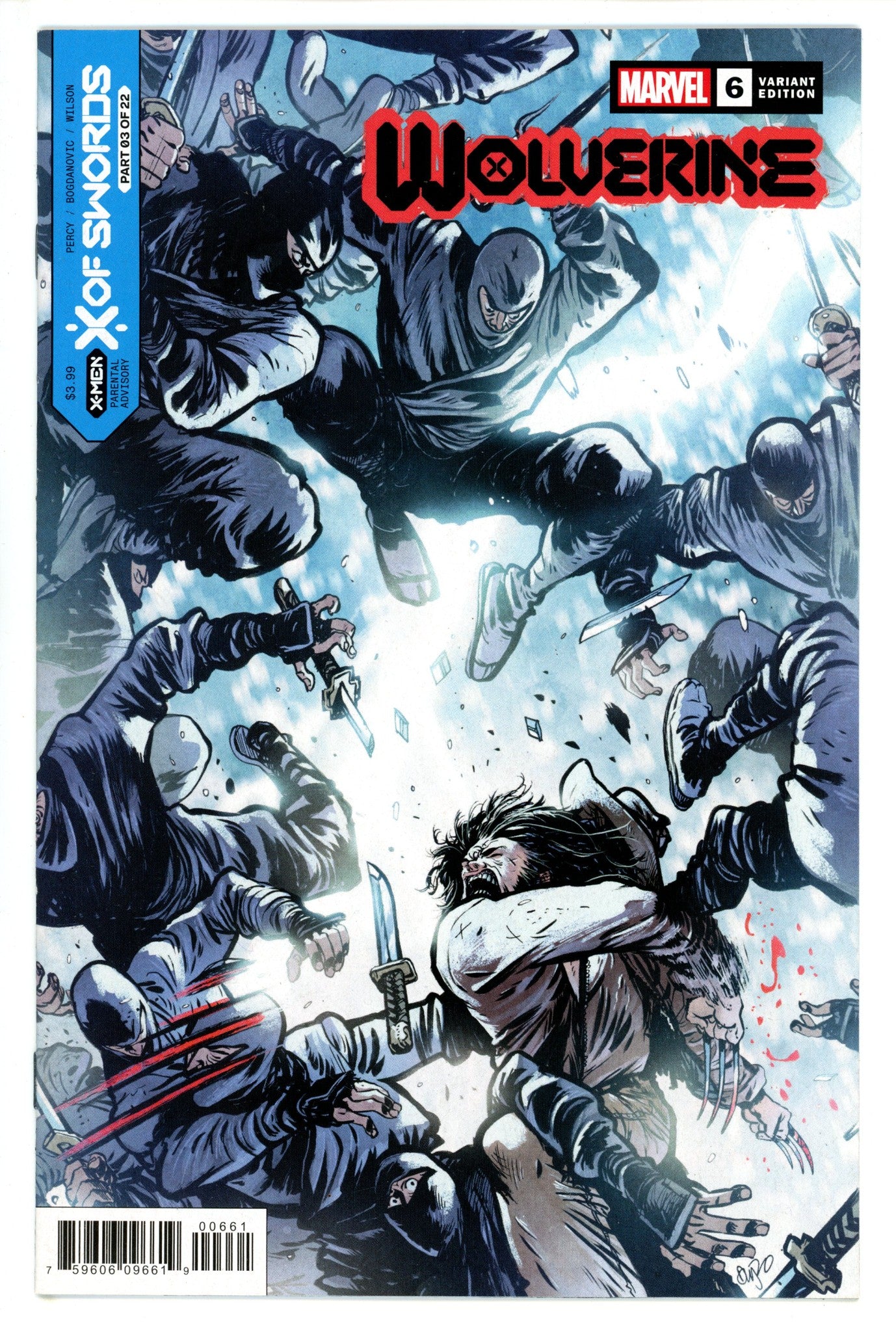 Wolverine Vol 7 6 Johnson Variant (2020)