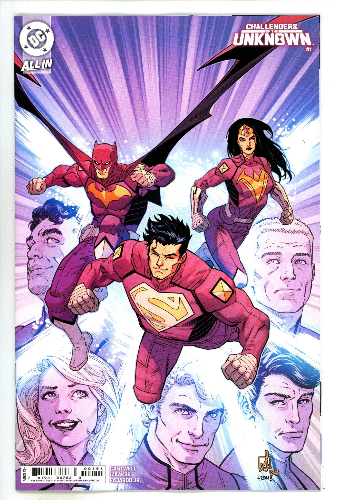 Challengers Of The Unknown Vol 5 1 Izaakse Incentive Variant NM (2024)