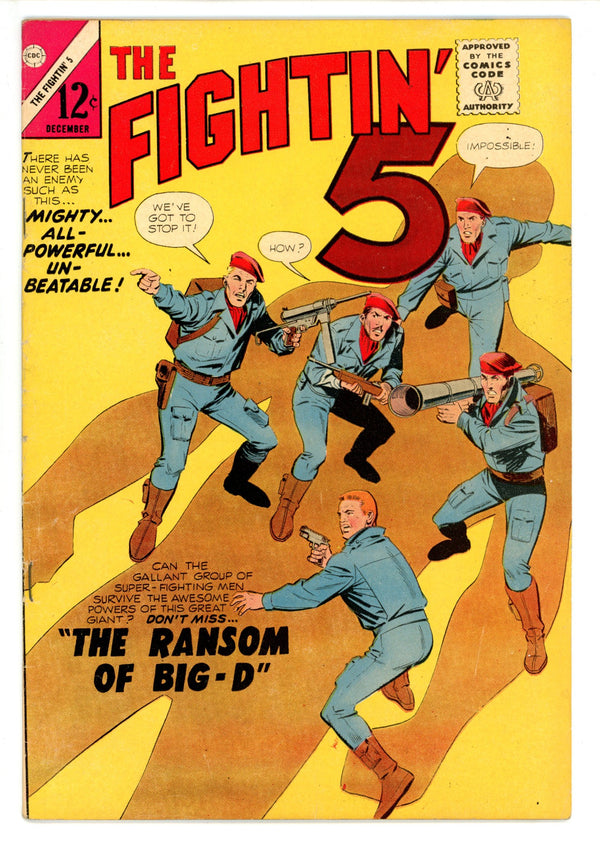 Fightin' Five 30 VG+ (4.5) (1964)
