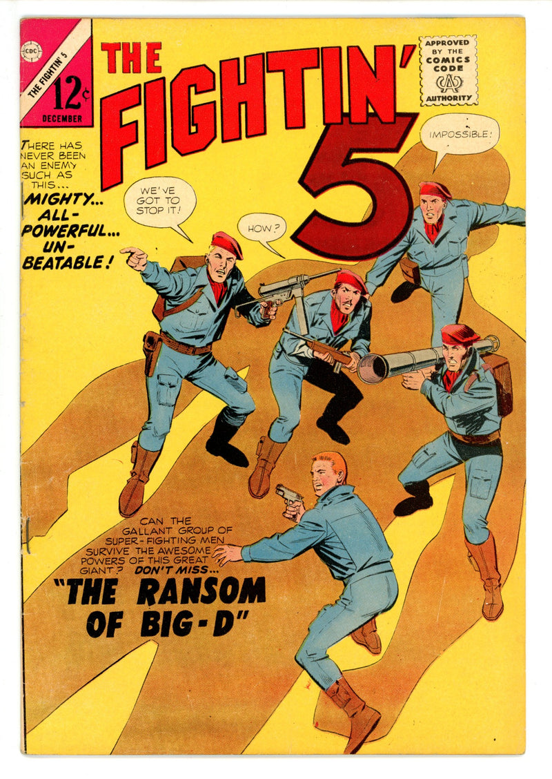 Fightin' Five 30 VG+ (4.5) (1964) 