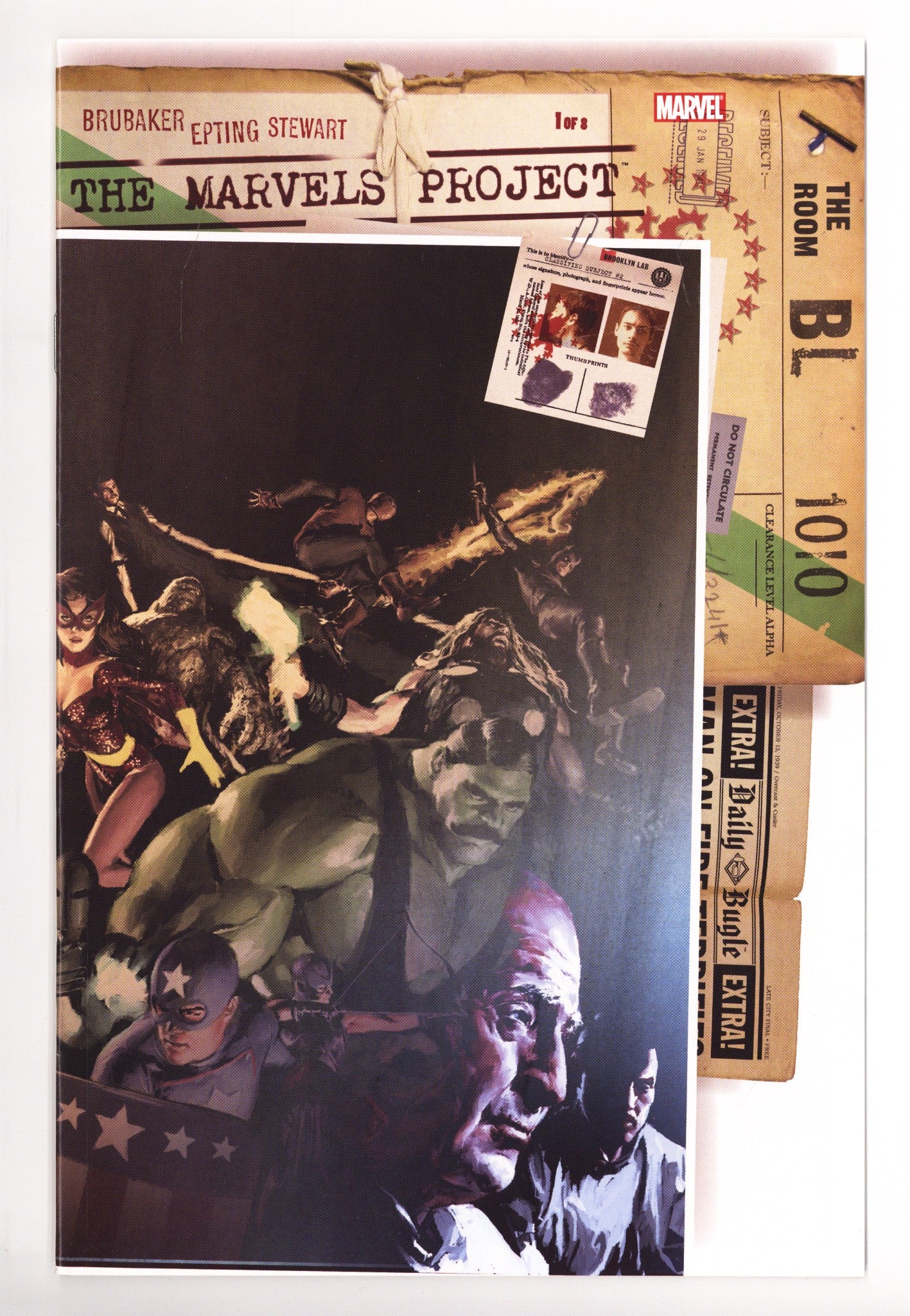 The Marvels Project 1 High Grade (2009) Parel Variant 